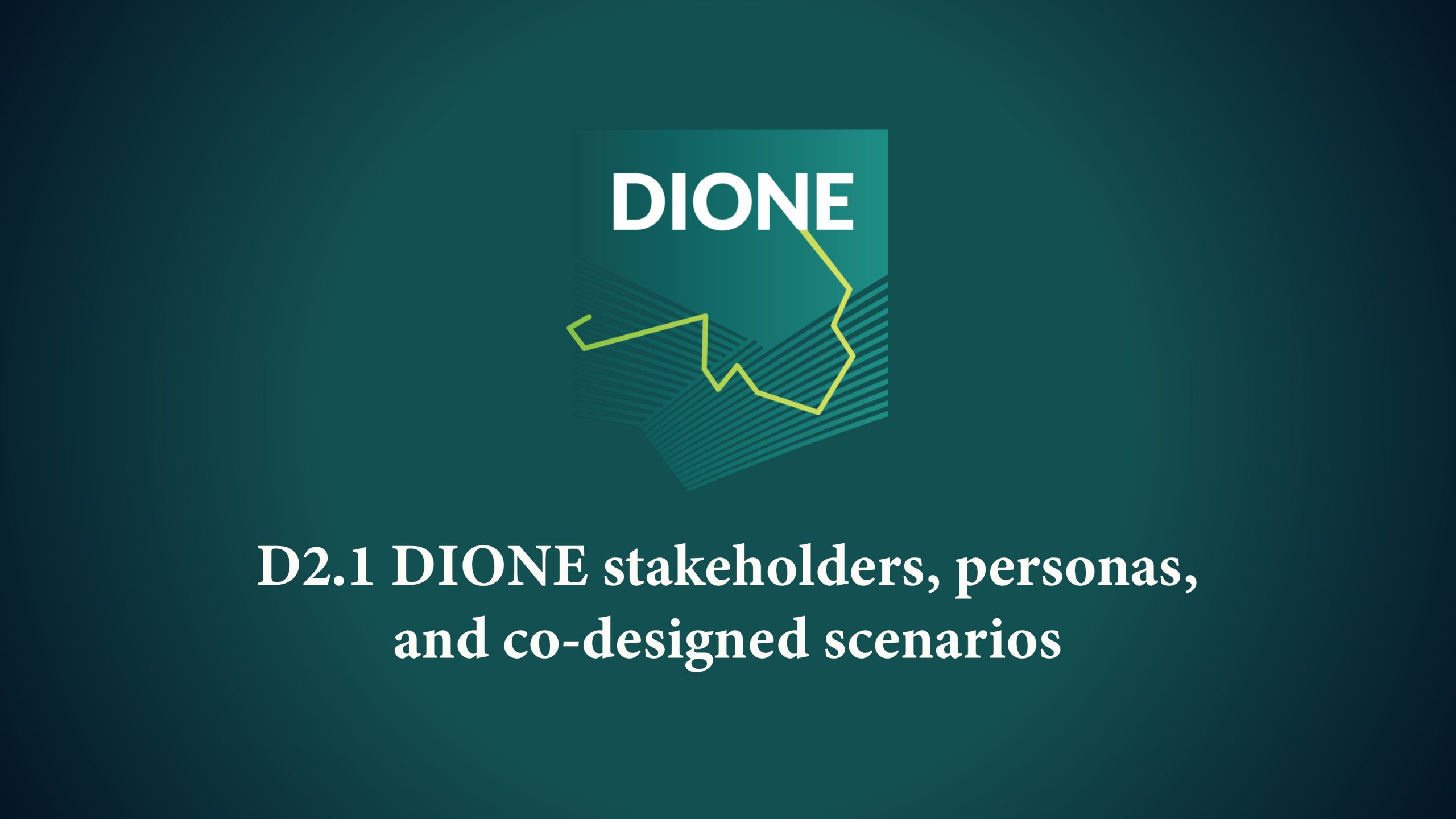 DIONE Project Deliverable D2-1