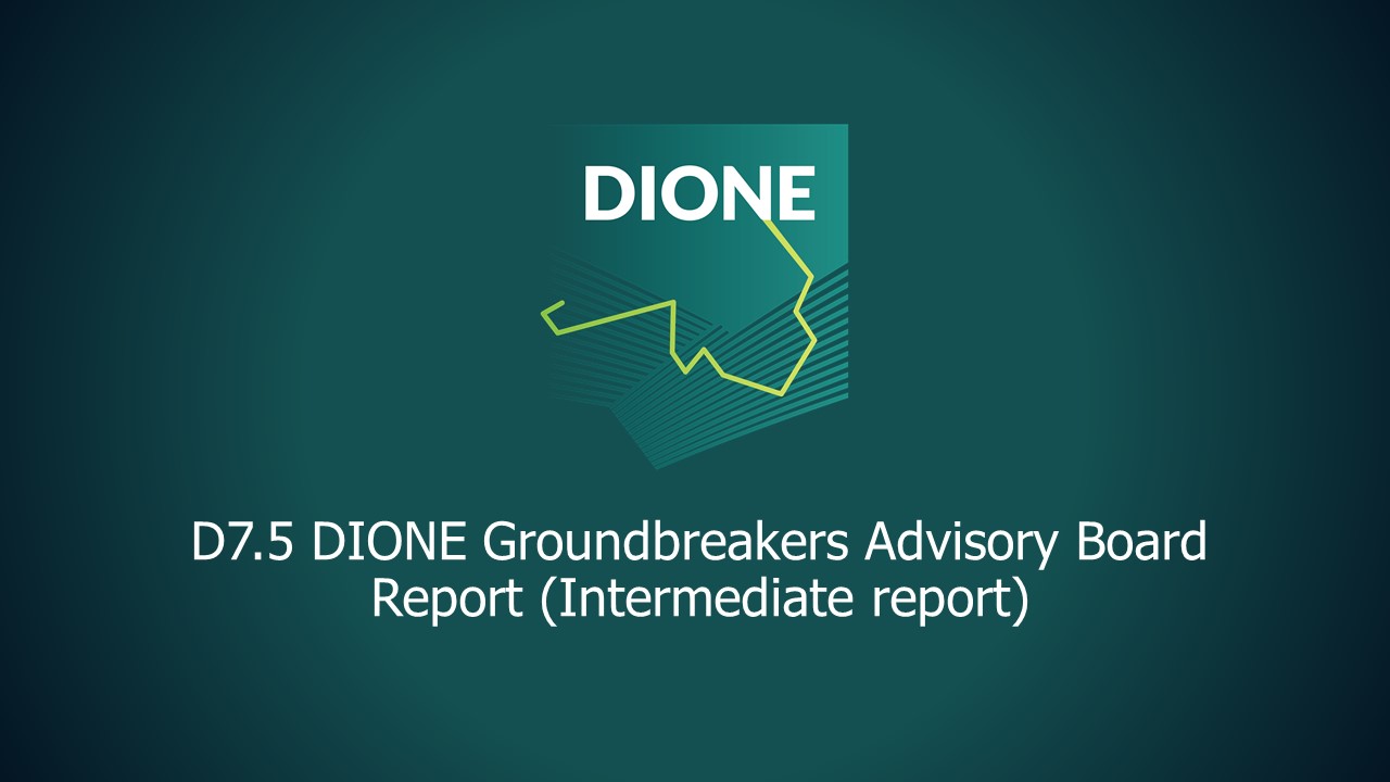 DIONE Project Deliverable10